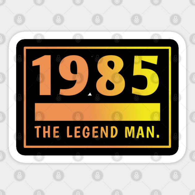 1985 birthday Sticker by BlackMeme94