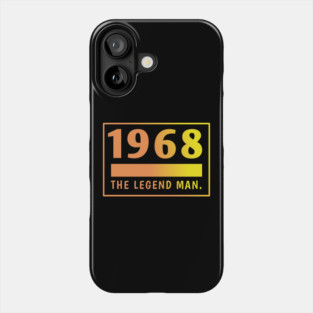 1968 birthday Phone Case