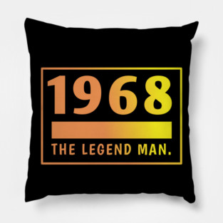 1968 birthday Pillow