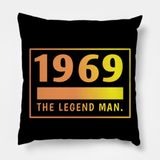 1969 birthday Pillow