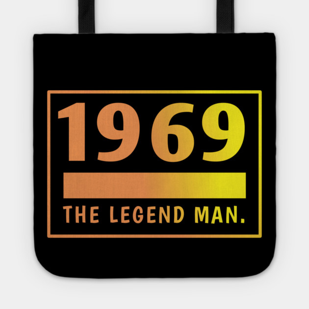 1969 birthday Tote by BlackMeme94