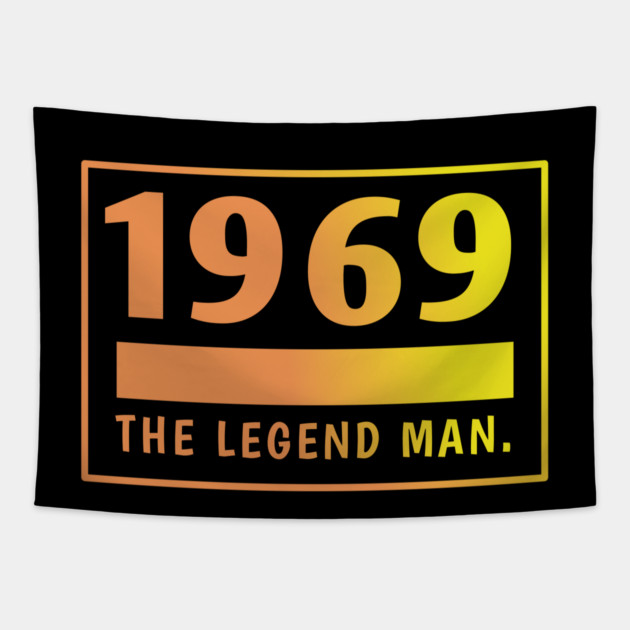 1969 birthday Tapestry by BlackMeme94