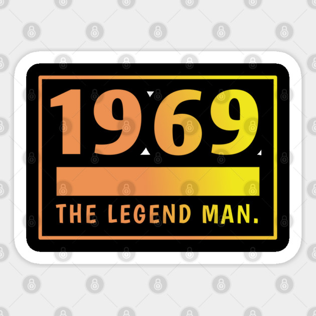 1969 birthday Sticker by BlackMeme94