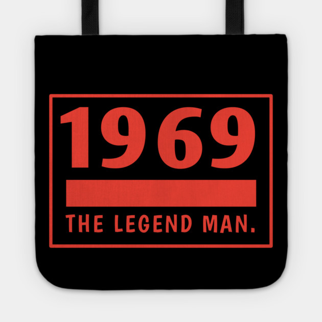 1969 birthday Tote by BlackMeme94