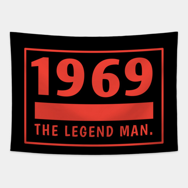 1969 birthday Tapestry by BlackMeme94