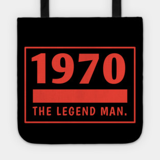 1970 birthday Tote