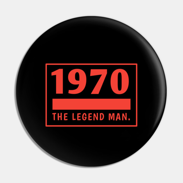 1970 birthday Pin by BlackMeme94