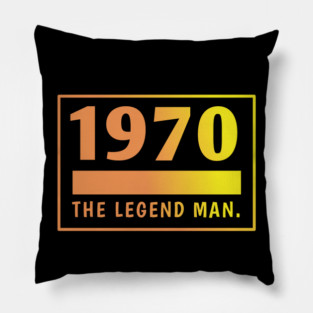 1970 birthday Pillow