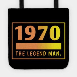 1970 birthday Tote