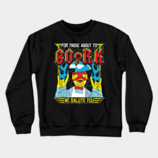 Muppets Swedish Chef BORK Crewneck Sweatshirt