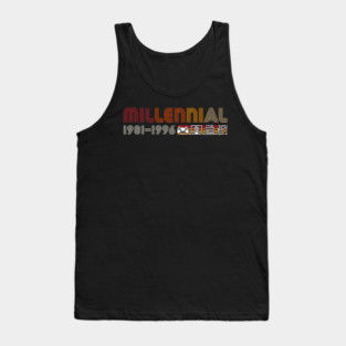 Milennial 1981-1996 Tank Top