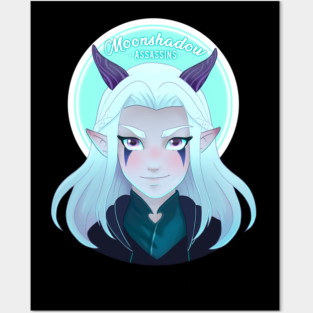 Rayla - The Dragon Prince, Moonshadow Assasins Posters and Art