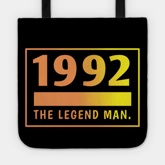 1992 birthday Tote by BlackMeme94