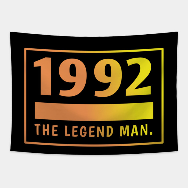 1992 birthday Tapestry by BlackMeme94