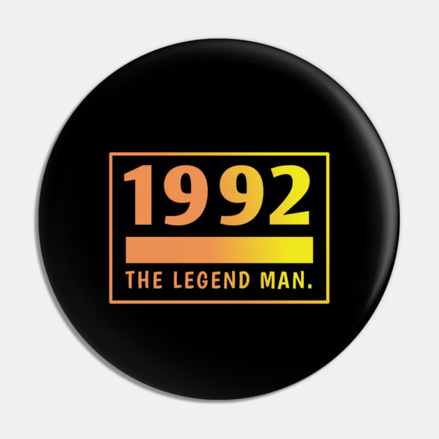 1992 birthday Pin by BlackMeme94