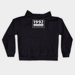 1992 birthday Kids Hoodie