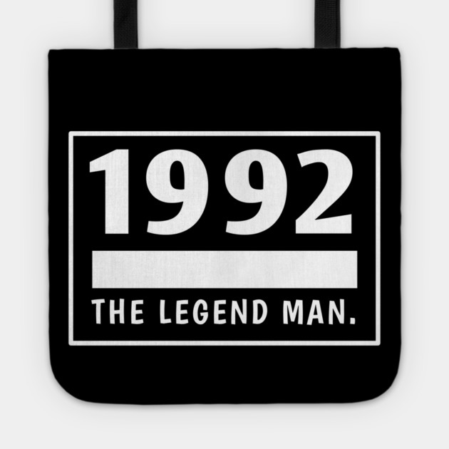 1992 birthday Tote by BlackMeme94