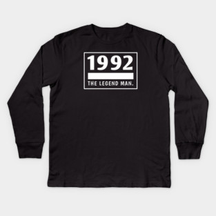 1992 birthday Kids Long Sleeve T-Shirt