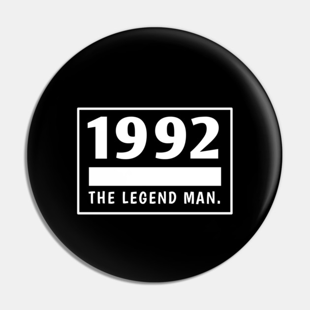1992 birthday Pin by BlackMeme94