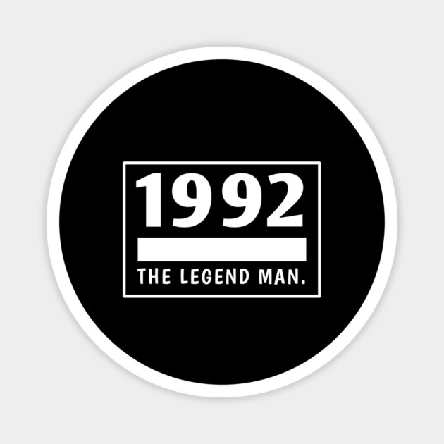 1992 birthday Magnet by BlackMeme94