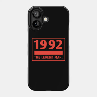 1992 birthday Phone Case