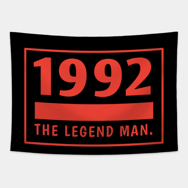 1992 birthday Tapestry by BlackMeme94