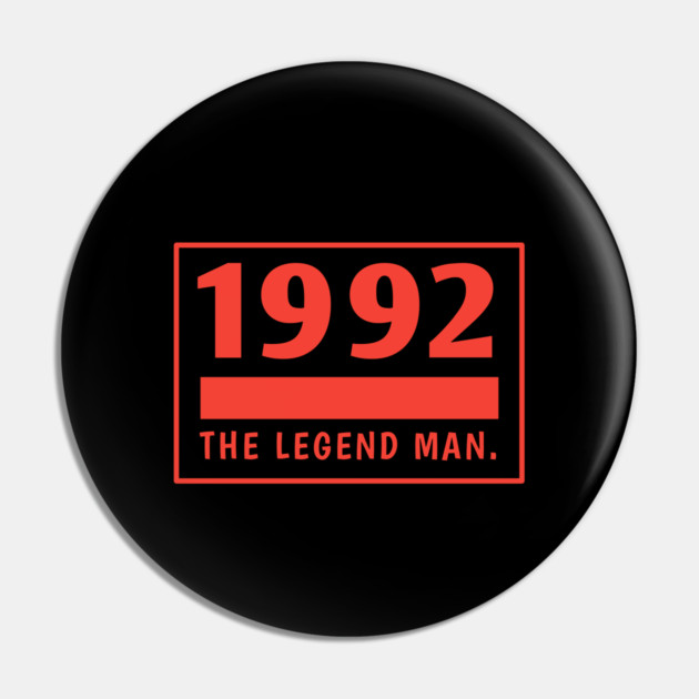 1992 birthday Pin by BlackMeme94