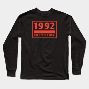 1992 birthday Long Sleeve T-Shirt