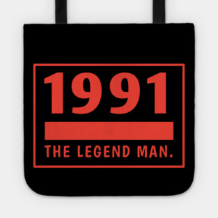 1991 birthday Tote