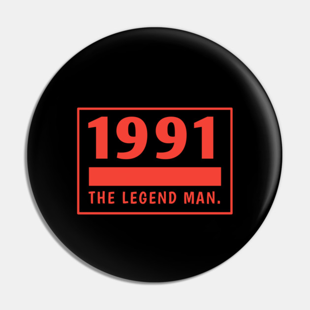 1991 birthday Pin by BlackMeme94