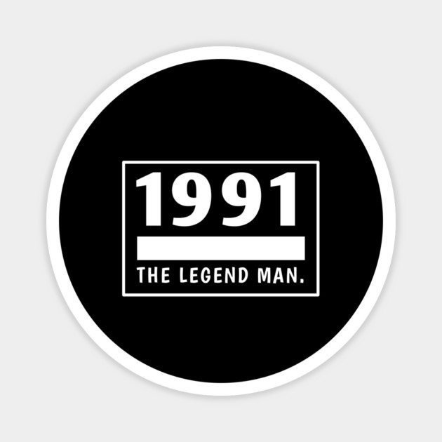 1991 birthday Magnet by BlackMeme94