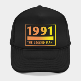 1991 birthday Hat