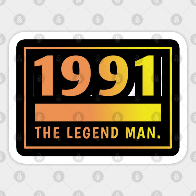 1991 birthday Sticker by BlackMeme94