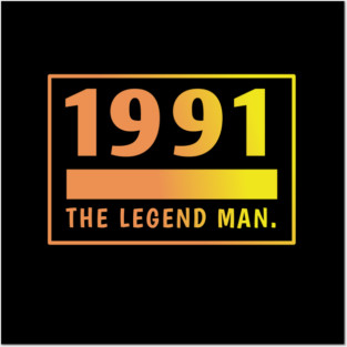 1991 birthday Posters and Art