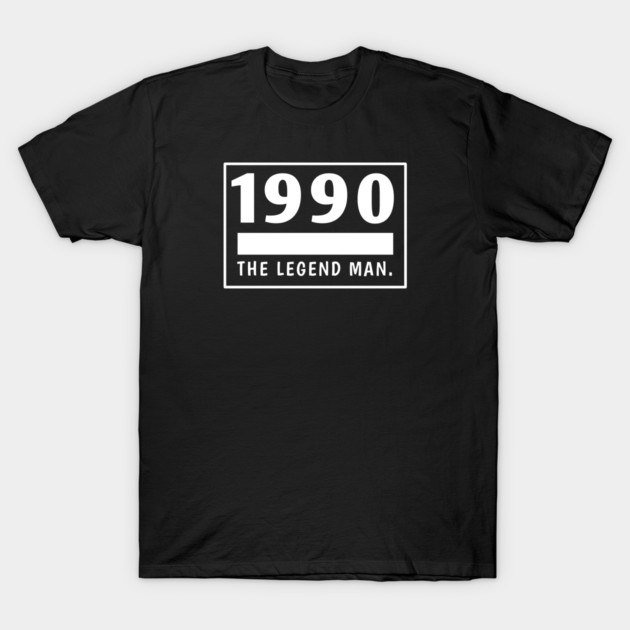 1990 Birthday T-Shirt by BlackMeme94