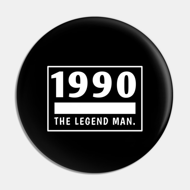 1990 Birthday Pin by BlackMeme94