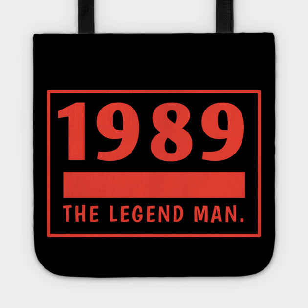 1989 birthday Tote by BlackMeme94