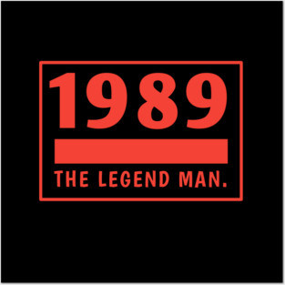 1989 birthday Posters and Art