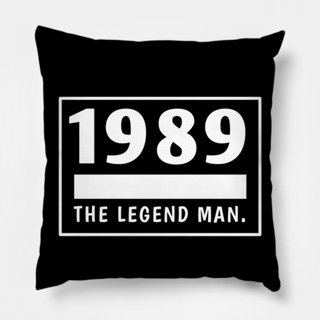 1989 birthday Pillow by BlackMeme94