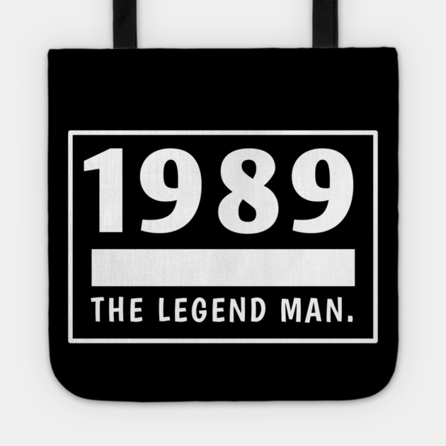 1989 birthday Tote by BlackMeme94
