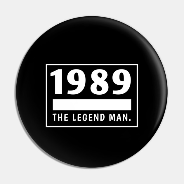 1989 birthday Pin by BlackMeme94