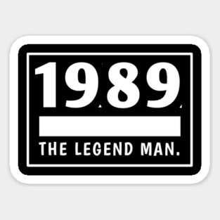 1989 birthday Sticker