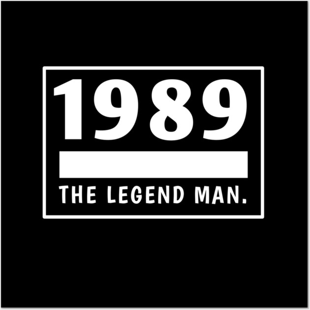 1989 birthday Wall Art by BlackMeme94