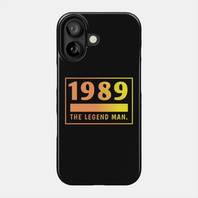 1989 birthday Phone Case by BlackMeme94