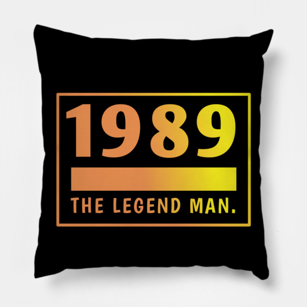 1989 birthday Pillow by BlackMeme94
