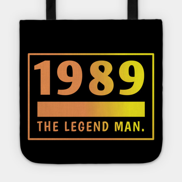 1989 birthday Tote by BlackMeme94