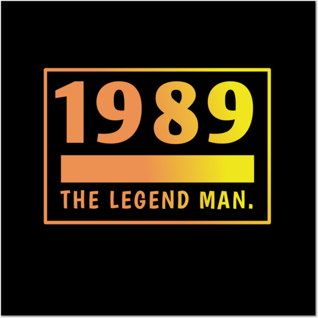 1989 birthday Wall Art by BlackMeme94