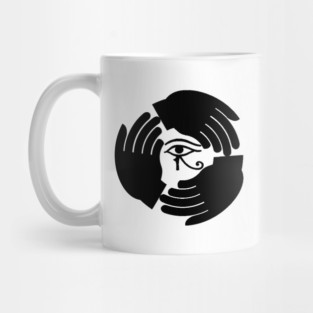 Eye in Hands Mug