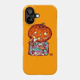 Monster Cookie Jack-O-Lantern Phone Case