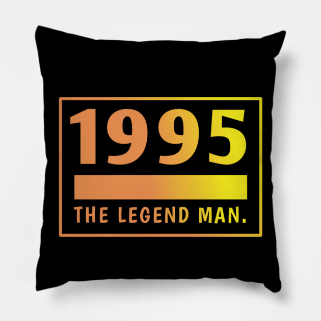 1995 birthday Pillow by BlackMeme94